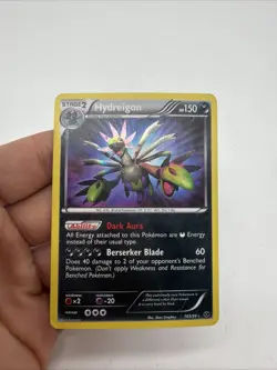 Pokemon TCG Hydreigon 103/99 Next Destinies Secret Rare Holo - Image 3