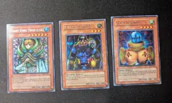 ​Yu-Gi-Oh WC4 Prismatic Secret Rare Slate Warrior, Kinetic Soldier Promo - Image 1