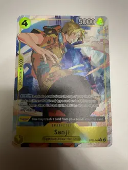 One Piece Sanji ST29-004 (ALT ART) SR Egghead Starter Deck English - Image 1