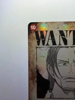 Shanks Wanted Posted OP09-004 Emperors in the New World Foil One Piece TCG - Image 4