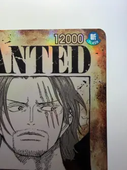 Shanks Wanted Posted OP09-004 Emperors in the New World Foil One Piece TCG - Image 5