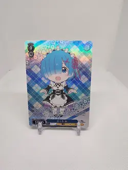 REM Chibi Promo - Weiss Schwarz Japanese Re:Zero Vol. 3 RZ/S116-P06 PR Foil - Image 1