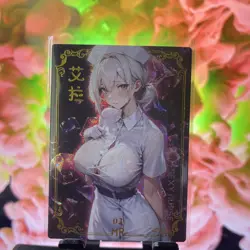 Vestia Zeta Hololive MR-02 Goddess Story TCG Holo Sexy Anime Waifu Card - Image 1