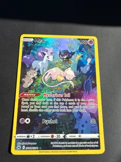 Pokemon Card Galarian Gallery Holo Crown Zenith Mew GG10/GG70 NM Condition - Image 1