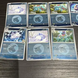 Pokemon bundle Ascended Heroes Reverse Holo bundle water energy pattern 7x card - Image 4