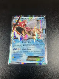 Pokemon Gyarados EX Ultra Rare Holo 26/122 Breakpoint 180 HP Splash Burn Card - Image 1