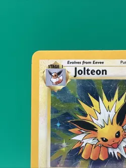 Jolteon - 4/64 Jungle Unlimited Holo Rare Pokemon Card TCG. WoTC MP - Image 2