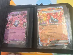 Pokemon TCG Jumbo cards. Lot of 33 with binder - Image 4