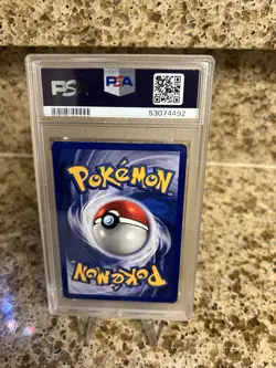 1999 Pokemon Charizard Holo Card #4 EX-MT 6 PSA Graded - Image 2