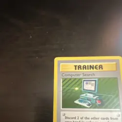 Pokemon Computer Search Trainer Base Set Rare Wizards 71/102 1999 TCG Card - Image 2