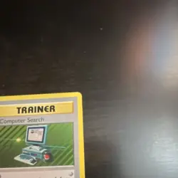 Pokemon Computer Search Trainer Base Set Rare Wizards 71/102 1999 TCG Card - Image 3