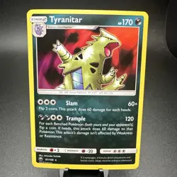 Tyranitar 87/168 Celestial Storm NM Holofoil Rare Pokemon Card - Image 1