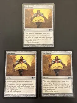 3x Spellbook #220 Magic 2010 (M10) NM UP MTG - Image 1
