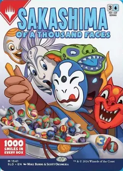 MTG Sakashima of a Thousand Faces (1541/1842) Secret Lair Drop Series LP - Image 1