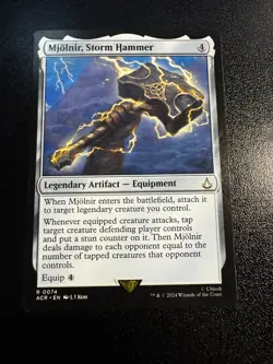 Mjolnir, Storm Hammer Normal Assassin's Creed LP MTG - Image 1