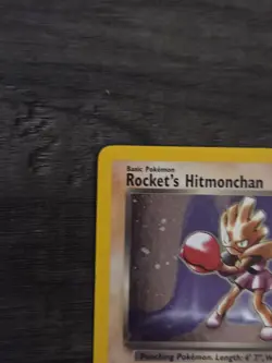 Pokemon TCG Rocket's Hitmonchan 11/132 Holo Rare - Gym Heroes Vintage - Image 3