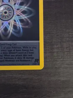 Pokemon TCG Rainbow Energy 17/82 Holo Rare Team Rocket - Image 4