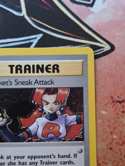 Pokemon TCG Rocket's Sneak Attack 16/82 Team Rocket Holo Rare - Image 5