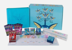 Pokemon Aquali / Vaporeon VMAX Gift Box S-Chinese NEW SEALED IN HAND - Image 1
