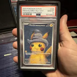 Pokemon Pikachu with Grey Felt Hat Promo SVP 085 PSA 10 English 2023 - Image 1