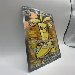 Pokemon TCG Gholdengo EX 252/182 Sv04: Paradox Rift Sir Secret Illustration Rare - Image 5