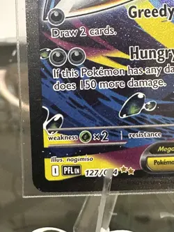 Pokemon Mega Sharpedo EX 127/094 Phantasmal Flames Illustration Rare Holo 330 HP - Image 4
