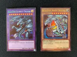 Yu-Gi-Oh! Blue-Eyes Ultimate Dragon (LCKC-EN057)+(LCKC-EN001) Unlimited NM - Image 1