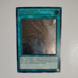 Yu-Gi-Oh The Eye Of Timaeus GFP2-EN183 Ghost Rare LP Ghost From The Past 2 - Image 1