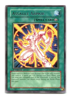 Assault Armor - CRMS-EN092 1st Edition Rare - YuGiOh-LP - Image 1