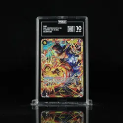 One Piece TCG Sabo (120) OP13-120 Carrying On His Will Foil TAG 10 - Image 1