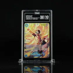 One Piece TCG Portgas .D .Ace 119 SP OP13-119 Carrying On His Will Foil TAG 10 - Image 1