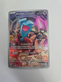 Team Rocket's Wobbuffet 203 Sv: Scarlet & Violet Promo Cards Holo - Image 1