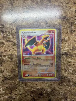 Charizard 2007 Secret Wonders 3/132 Holographic Pokemon Card | Heavily Played - Image 1