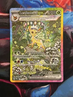 Pokemon Card TCG Leafeon ex 144/131 Prismatic Evolutions SIR NM/M - Image 1