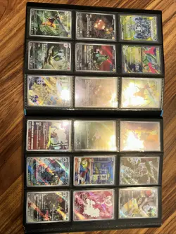 Binder Pokemon Card Collection Mixed English Japan AR SIR ILLUSTRATION Huge Lot - Image 1