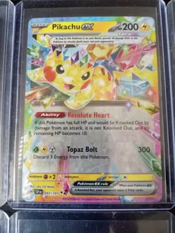 8 PIKACHU POKEMON CARD LOT RARES+ PROMOS NM🔥🔥🔥 - Image 4
