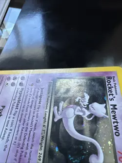 Pokemon TCG Rockets Mewtwo Gym Challenge Holo Card 14/132 MP - Image 4