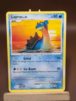 HP Lapras 79/127 - Platinum - Pokemon Card - Image 1