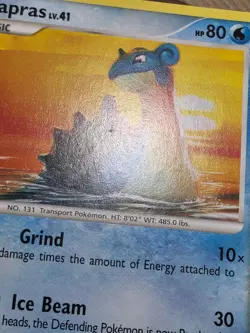 HP Lapras 79/127 - Platinum - Pokemon Card - Image 3