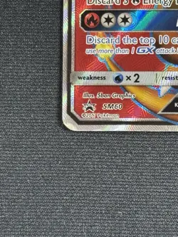 Pokemon TCG Charizard GX Full Art Holo Card SM60-SM Promos HP Dmg - Image 2