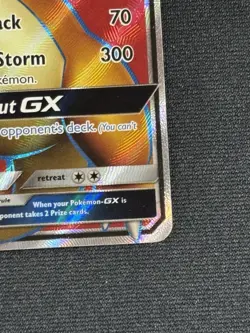 Pokemon TCG Charizard GX Full Art Holo Card SM60-SM Promos HP Dmg - Image 5