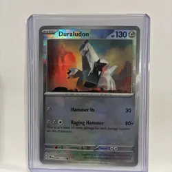 Pokemon TCG Card - Duraludon 069/131 Master Ball Reverse Prismatic Evolutions - Image 1
