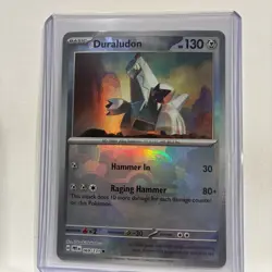 Pokemon TCG Card - Duraludon 069/131 Master Ball Reverse Prismatic Evolutions - Image 2