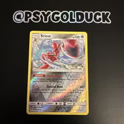 Scizor 126/214 | Lost Thunder | Reverse Holo Pokemon Card | NM - Image 1