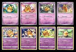 Dedenne Card Collection Set of 8 English NM Cute Rare Pokemon Collectors - Image 1