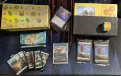 Final Fantasy Magic MTG Chocobo Bundle Track Land + Counter + Paradise Promo - Image 1