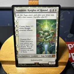Summon: Knights of Round #36 NM Mythic NonFoil - MTG Final Fantasy - Image 1