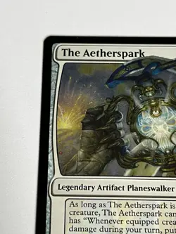 The Aetherspark 231 MTG Aetherdrift 2025 Near Mint Non Foil Mythic Rare - Image 5