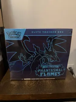 Pokemon Mega Evolution Phantasmal Flames Elite Trainer Box ETB Sealed - Image 1