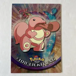 Pokemon Tv Animation Edition Series 2 Lickitung #108 Foil Blue Logo 2000 LP/NM - Image 1